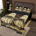 thumbnail image 2 of Erosebridal Halloween Theme Coverlet Set King, Spooky Animals Bed Quilt, 3 Pieces, 2 of 5