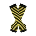 thumbnail image 1 of Maytalsory Bas Épais et Confortables en Polyester Faciles à Assortir Jaune et Noir 1Set, 1 of 6