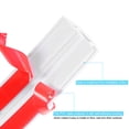 thumbnail image 4 of Uxcell 6.6ft Floor Cord Cover Cable Protector 0.4" W x 0.24" H Cable Management White, 4 of 6