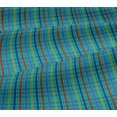 thumbnail image 4 of oneOone Viscose Jersey Fabric Madras Check Decor Fabric Printed BTY 60 Inch Wide, 4 of 4