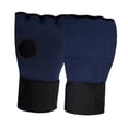 thumbnail image 1 of jinwen Boxing Hand Wraps Inner Gloves Half Finger Gloves for Sparring MMA Muay Thai Navy, 1 of 9