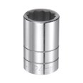 thumbnail image 1 of Unique Bargains 24mm 12 Point Shallow Socket 3/4' Drive Standard Metric Chromium Vanadium Steel, 1 of 5