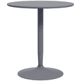 thumbnail image 1 of HOMCOM Round Dining Table with Steel Base, Non-slip Pad for Living Room, 1 of 10