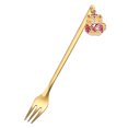 thumbnail image 1 of TIMIFIS Forks Kitchen Accessories New Year Tableware Dessert Fork Stirring Small Fork New Year Gift Fork, 1 of 1