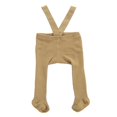 thumbnail image 1 of MesaSe Baby Solid Color Suspender Overall Pantyhose High Waist Ribbed Knit Tights Foot-Wrapped Design Skin-Friendly, 1 of 6