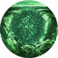 thumbnail image 1 of Ahgly Company Tapis Rond Lavable en Machine Intérieur Transitionnel Vert Émeraude Profond, 7 Pieds Rond, 1 of 7