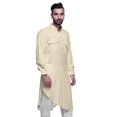 thumbnail image 3 of Atasi Rayon Ethnic Long Kurta For Boys Printed Party Wear Kurta For Men, 3 of 6