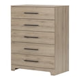 thumbnail image 2 of Commode 5 tiroirs pour Adulte, fini Chêne rustique, collection Primo de Meubles South Shore, 2 of 11