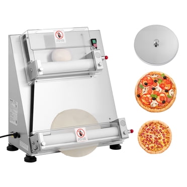 VEVOR 16 Inch Pizza Dough Roller Sheeter Semi-automatic Commercial Dough Press 390W