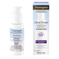 thumbnail image 1 of Neutrogena Ultra Sheer Sérum Hydratant pour le Visage Écran Solaire FPS 50+ - avec Vitamine E - Protection UVA/UVB - Sans Parfum, 1 of 10