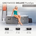 thumbnail image 4 of INTEX PureSpa Plus Greywood Inflatable Hot Tub Jet Spa with Accessory Kit, 4 of 9