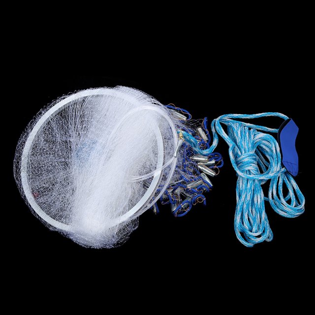 Fishing Accessories, Lightweight Fishing Mesh Net Fishing Cast Net, Outdoor For Fishing Net 2.4m