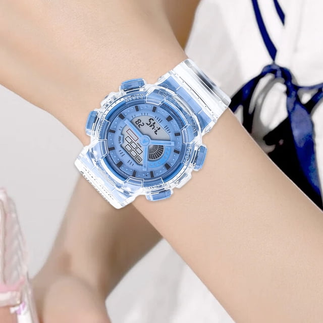Children's Luminous Water Proof Watch Student Dial Electronic Watch Boys And Multifunctional Watch