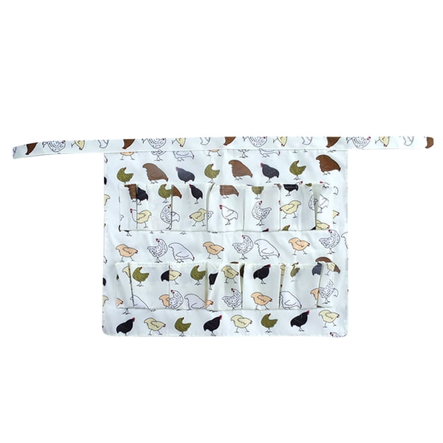 Daisyyozoid Fashion Collecting Apron Pockets Holds Chicken Farm Home Apron