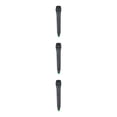 thumbnail image 2 of QualitChoice Microphone Artificiel Portatif à Main pour Enfants, Diffusion en Direct, Scène, Performance, Simulation Portable, Faux Micro, Accessoires, Jouet, Festival, Grand Tube, Noir, Ensemble de 3, 2 of 6