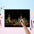 thumbnail image 1 of Nightscape DIY Scratch Off Art Kit for Adults Kids Reveal Hidden Designs Educational Activity, 1 of 3