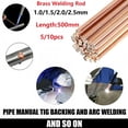 thumbnail image 5 of 1.0/1.5/2.0/2.5mm*500mm Brass Welding Rod Welding Wire Electrode Soldering Rod, 5 of 5