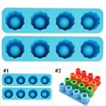 thumbnail image 2 of Ice Cube Mold Creative Multi-purpose 4-Cavity DIY Shot Glass Mold Ice Cube Tray, 2 of 10