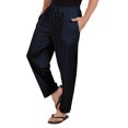 thumbnail image 3 of Inkmeso Solid Casual Bottom For Men's Lightweight Cotton Track Pants For Sleep/Workout Pajamas, 3 of 7