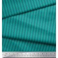 thumbnail image 3 of Soimoi Green Rayon Fabric Filigree Damask Decor Fabric Printed Yard 42 Inch Wide, 3 of 3