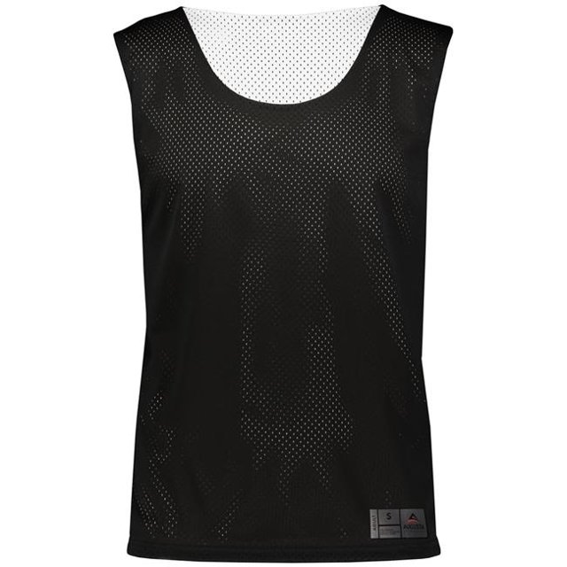 ASI 9717.420.3XL Camisole Pinnie Réversible en Maille pour Adulte, Noir et Blanc - 3TG