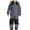 C-Grey, variant on 2025 Snowsuit Children's Boys Meow Romper Ski Suit Thermal Ski Baby Bunny Romper Overall Winter Warm Snow Overall Windproof Winter Suit with Removable Hood Mud Suit Outdoor Softshell Suit