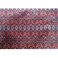 thumbnail image 4 of oneOone Cotton Silk Fabric Geometric Ikat Printed Fabric 1 Yard 42 Inch Wide, 4 of 4
