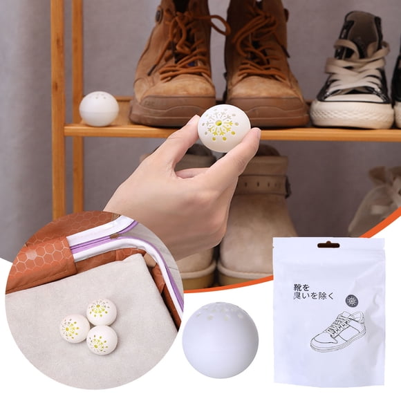 Cleaning for Odor Elimination and Freshening - Long Lasting Fragrance Solid Odor Neutralizer for Sneakers and Shoes 6 Packs