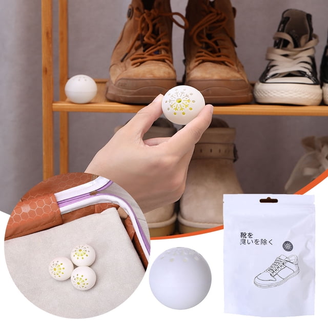 Long Lasting Solid Shoe for Odor Elimination and Freshness 6 Pack Cleaning Set