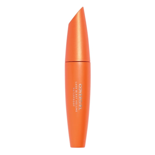 COVERGIRL Lash Blast Mascara Volume Hydrofuge en tube Courbé orange Vif avec Capuchon Effilé, Conçu pour Offrir 10X Plus de Volume Sans Grumeaux Ni Écaillements, Idéal pour des Cils Audacieux et Pulpeux et Souvent Utilisé pour Rehausser l'Apparence du Maquillage des Yeux.