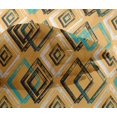 thumbnail image 5 of oneOone Viscose Chiffon Mustard Yellow Fabric Geometric Sewing Craft Projects Fabric Prints By Yard 42 Inch Wide, 5 of 5