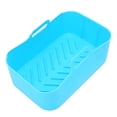 thumbnail image 3 of Fryer Silicone Pot, Reusable  Fryer Oven Basket Dishwasher Safe  For Kitchen Gray,Blue, 3 of 8