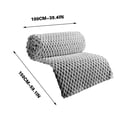thumbnail image 3 of HWRETIE Flannel Blanket Solid Color Multifunctional Cover Blanket Flannel Blanket Solid Color Turtle Fur Multifunctional Cover Blanket 100X150Cm, 3 of 9