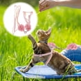 thumbnail image 2 of Shisuyan Adjustable Cat Harness Soft Cotton for Pet Leash Pink 1Pcs, 2 of 8