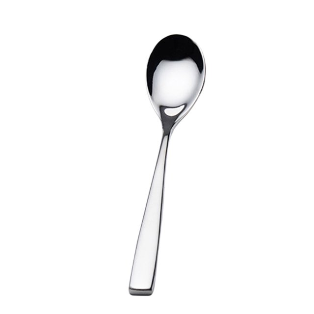 1PC 304 Stainless Steel Teaspoon Coffee Spoon Dessert Stirring Soup Spoon