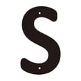 thumbnail image 1 of 3D Iron Art Letter House Number Sign with Screws Decorative Metal Alphabet Letters for Home Address Numbers,Garden Decor,Shop Sign, que Industrial Style,26 English Letters for DIY Wall Display, 1 of 5