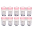 thumbnail image 3 of 10pcs Manual Contact Lens Cleaner Professional Portable Contact Lens Washer Cleaning Soaking Case Pink, 3 of 14