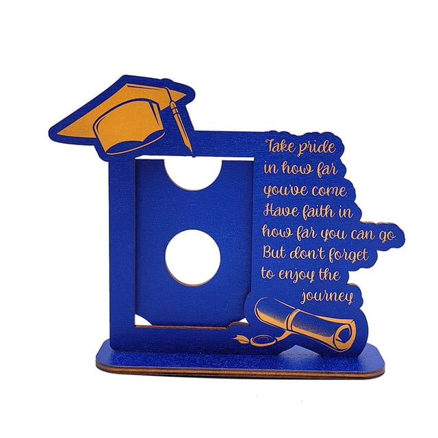 pdqouc Graduation Photo Frame 6.5x7.9 inch Photo Frame Desktop Graduation Photo Frame Display Photo Suitable for Home Room Decoration Suitable for Friends Family Graduates As Souvenirs