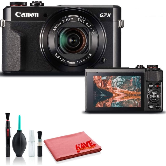 Canon PowerShot G7 X Mark II Appareil Photo Numérique (Modèle International) - Trousse Standard (Modèle International)