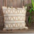 thumbnail image 1 of Cotton with Jute Rope Decoration Cushion Cover, 1 of 1
