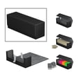 thumbnail image 3 of 400 CARD CASE + Divider-Trading Card box Trading Deck Box 310x95x115mm Black, 3 of 9