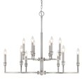 thumbnail image 4 of Golden Lighting 8209-12 PW Ellyn 12 Light Chandelier, Pewter, 4 of 6