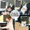 thumbnail image 1 of Homeya Baby Car Window Sun Shades Adjustable Roller Shield , 2 Pack, For Kids Pets, 1 of 8