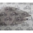 thumbnail image 4 of oneOone Viscose Chiffon Fabric Dot & Bicycle Block Print Sewing Fabric BTY 42 Inch Wide, 4 of 4