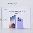 thumbnail image 2 of Mobile Phone Accessories Gift Box Six-piece Set (suitable For Apple Mobile Phones) With 20w US Plug Pd Fast Charging Cable, Magnetic Mobile Phone Case, Wireless Earphones, 5000mah Magnetic Charging Tr, 2 of 4