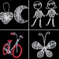 thumbnail image 4 of Soft Aluminium Wire, Flexibility Bendable Process Line Metal Craft DIY Accessories Strong Jewelry Making Beading Wire Make Doll Skeletons  Bike Models Or Military Models, 4 of 8