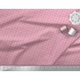 thumbnail image 3 of Soimoi Modal Satin Fabric Geometric Small Print Fabric by The Yard 42 Inch Wide, 3 of 3