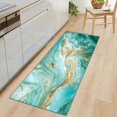 thumbnail image 4 of Marble Floor Mat Door Mat Long Rug Carpet Entrance Kitchen Floor Mat Doormat Green, 4 of 9