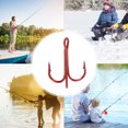 thumbnail image 4 of High Carbon Steel Fishhook, 3 Options 100PCS Fishing Hook, Pool Sea Fishing For Stream Wild Fishing 10#, 4 of 8