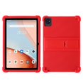 thumbnail image 1 of Étui pour Tablette Blackview Tab 70 Wi-Fi 10,1 Pouces Sécuritaire Antichoc avec Support en Silicone Rouge, 1 of 6
